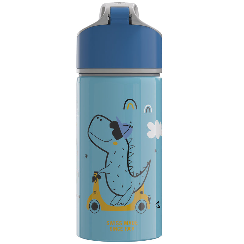 SIGG Kids Water Bottle Miracle Kids Alu With Straw - Dino Dive 400ml