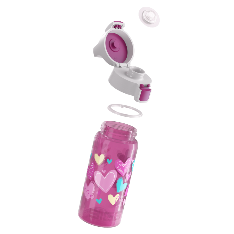 VIVA ONE Hearts 0.5L BPA-free Dishwasher safe - Made in Germany