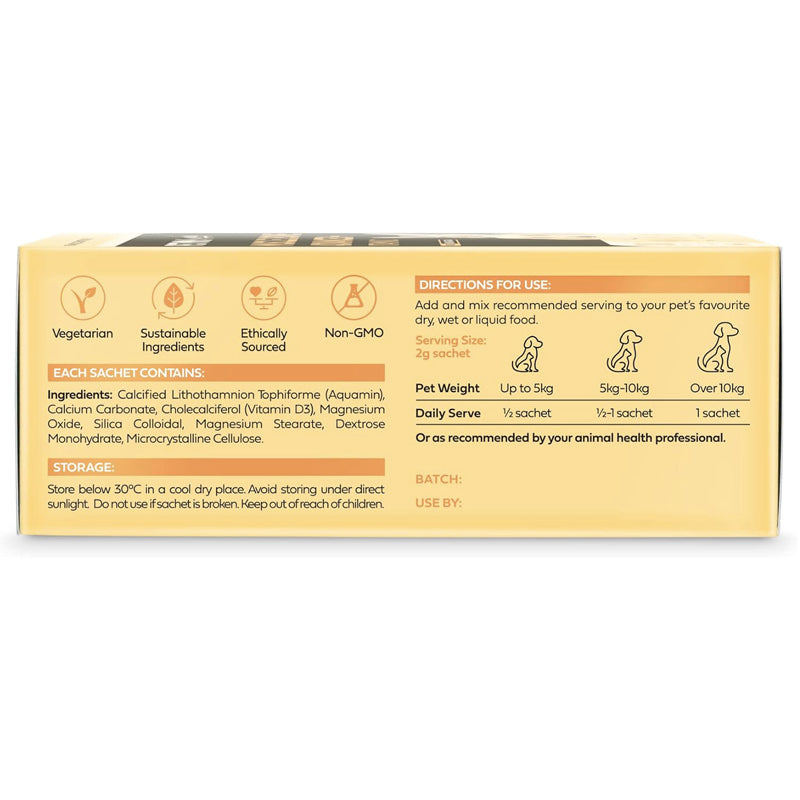 Petmima Muscle 2 Bone Advanced + Vitamin D Stimulate Bone & Muscle Growth, Promotes Strong Teeth, Australian Made
