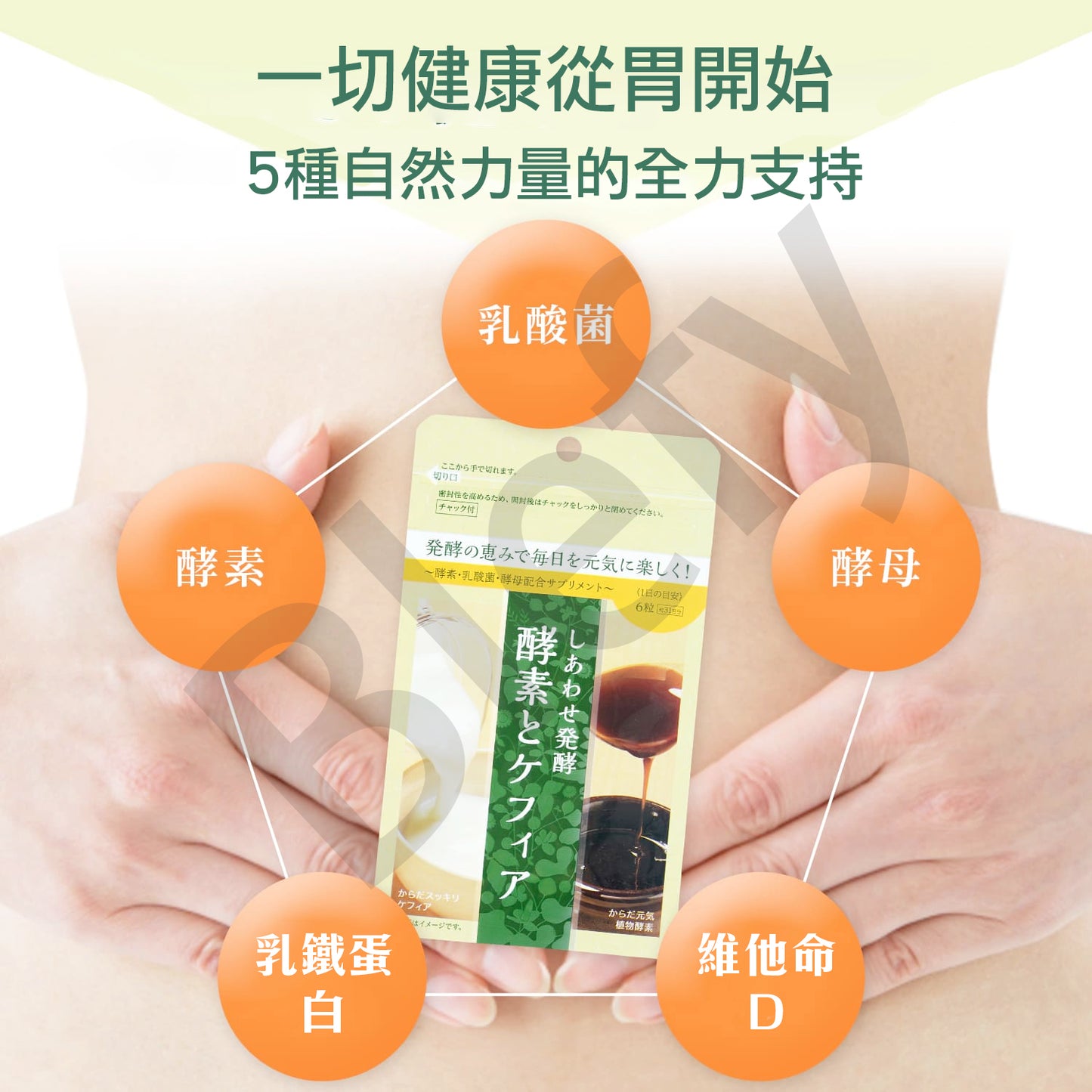 NKG - Enzyme and Kefir 37.2g(200mg x 186 tablets) Lactic acid bacteria Lactoferrin Vit D - Made in Japan