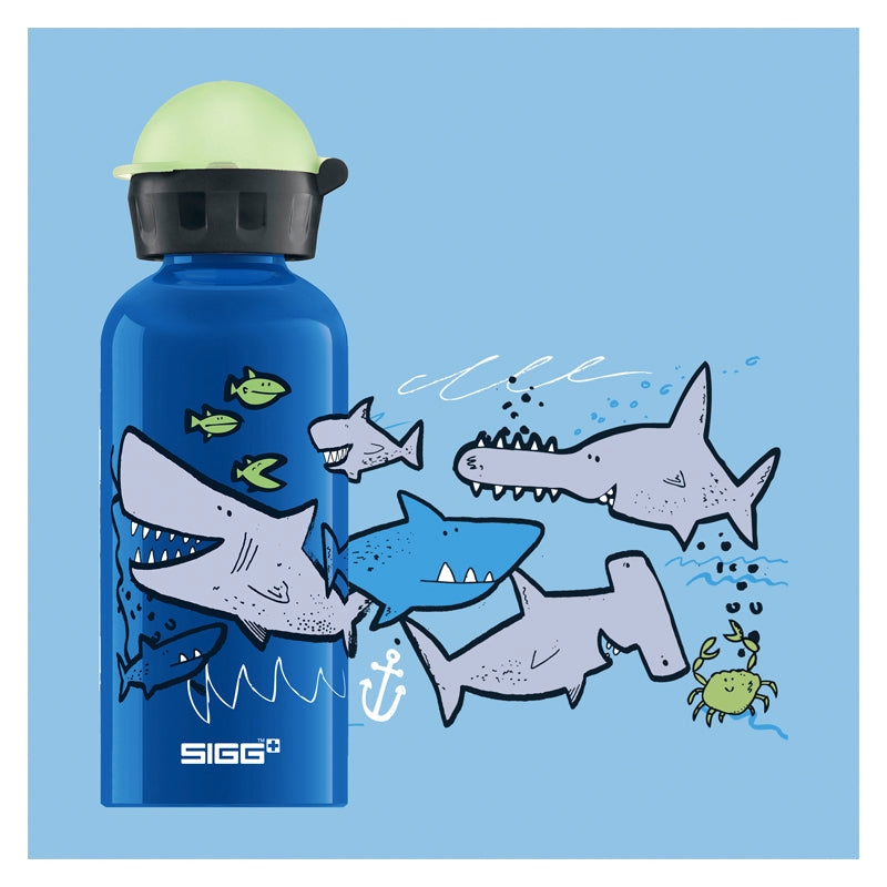 SIGG Kids Water Bottle Sharkies 400ml