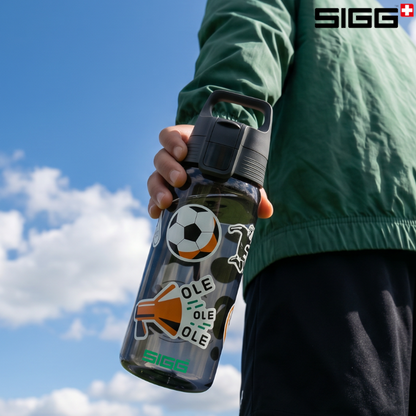 SIGG Total Color ONE 兒童水樽 OLE OLE 600毫升 防漏 不含雙酚A 可用洗碗機清洗
