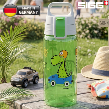 SIGG VIVA ONE Dino Race 500ml Leak-proof BPA-free Dishwasher safe - Made in Germany