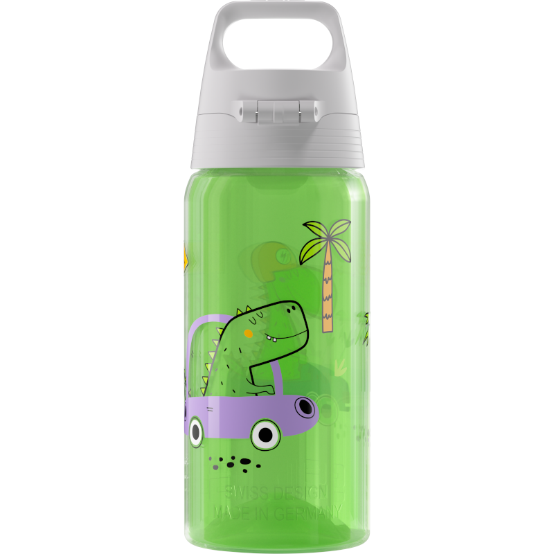 SIGG VIVA ONE Dino Race 500ml Leak-proof BPA-free Dishwasher safe - Made in Germany