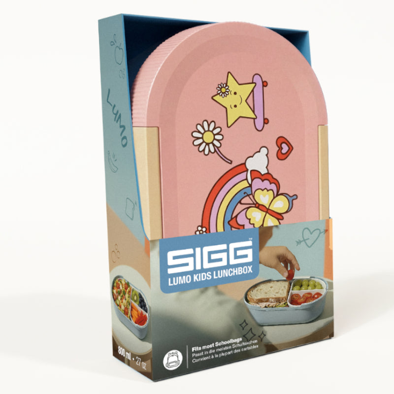 SIGG Lumo lunchbox for kids 0.8L - Rainbow - Made in Germany