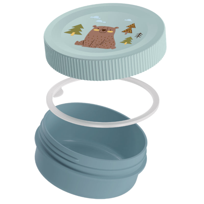 SIGG LUMO Kids Snack Box 0.3 L - Brown Bear - Made in Germany
