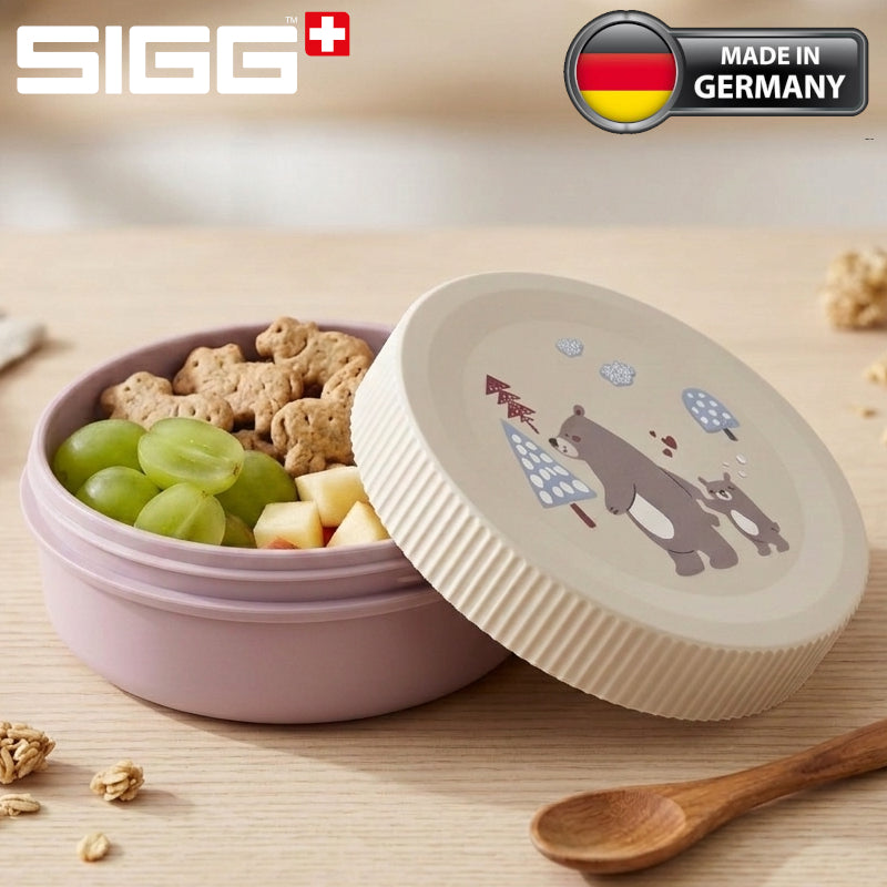 SIGG LUMO Kids Snack Box 0.3 L - Bear Family - Made in Germany