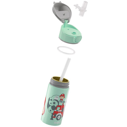 SIGG Kids Water Bottle Miracle Kids Alu With Straw - Fireman 400ml