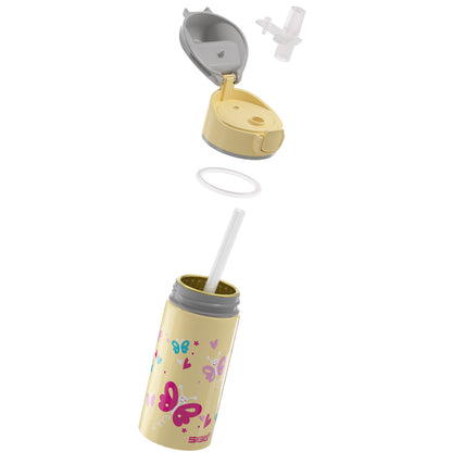SIGG Kids Water Bottle Miracle Kids Alu With Straw - Butterfly 400ml