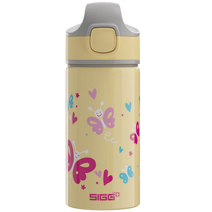 SIGG Kids Water Bottle Miracle Kids Alu With Straw - Butterfly 400ml