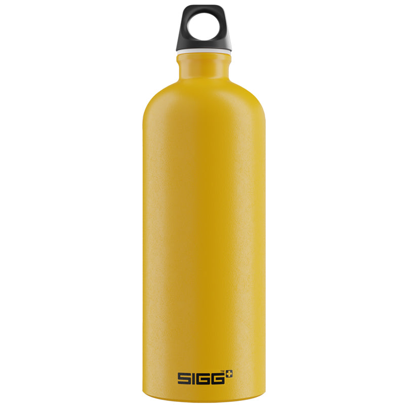 SIGG Traveller Water Bottle 1000ml Mustard Touch