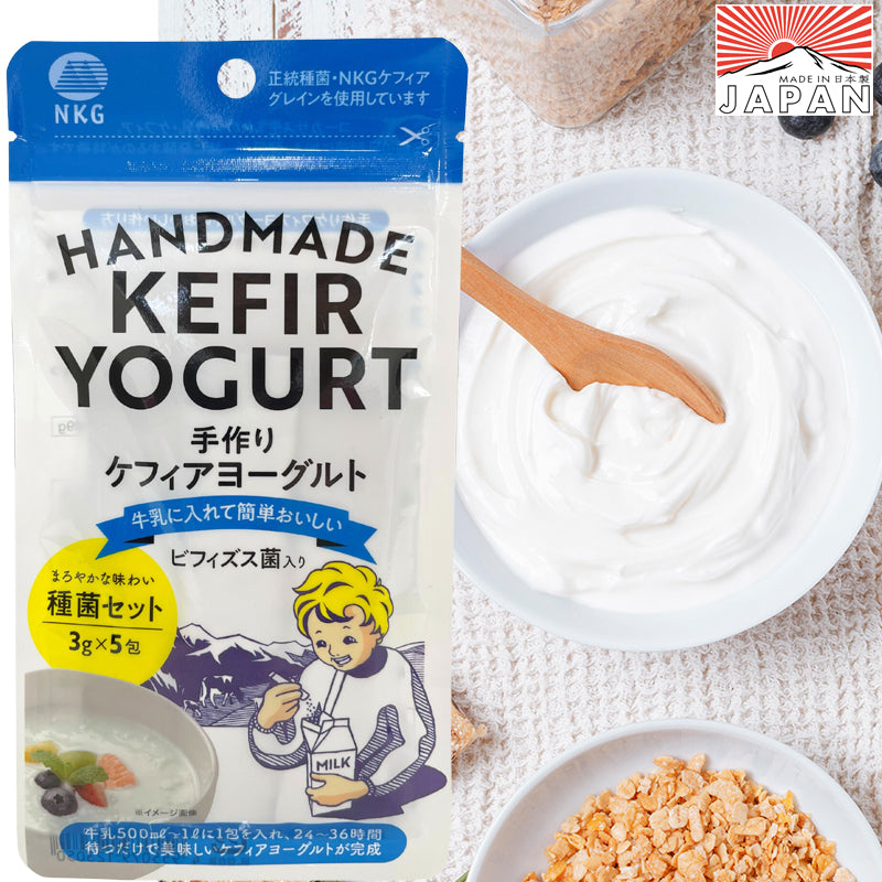 NKG - 手作開菲爾乳酪粉 添加雙崎桿菌 - 日本製造 最佳食用期2027年7月